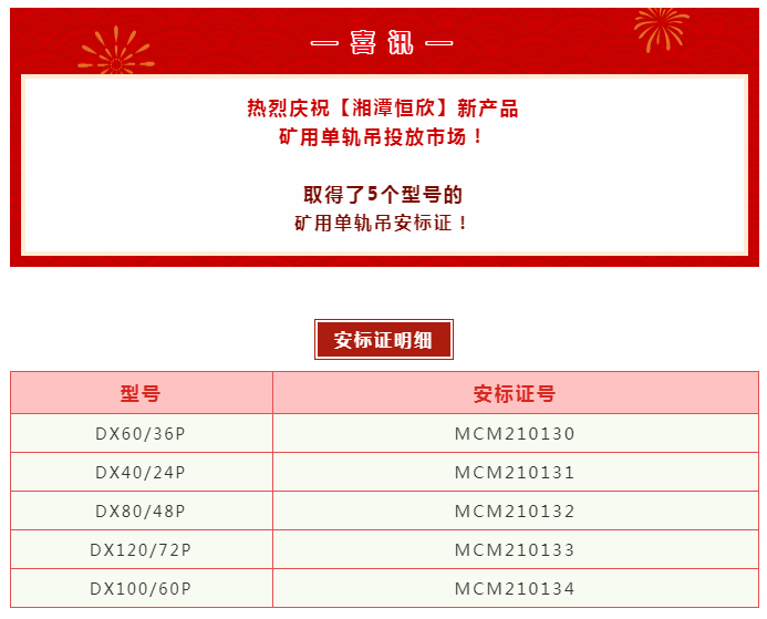 礦山軌道運輸專家【湘潭恒欣】新品發布